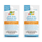 FROG Pipe & Jet Cleanser for Hot Tubs - Single Dose Deep Clean Purge Cleaner Packets for Clear Water - Prefilled for Hot Tubs to 600 Gallons - 2 Pack