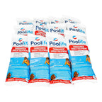 Poolife Turbo Shock to Eliminate Algae, Bacteria & Cloudy Water - Strongest 78% Calcium Hypochlorite Pool Shock - Fast-Dissolving, No Pre-Mixing - Safe Chlorine Shock for All Surfaces - 12 X 1lb Bag