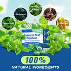 Rodent Mouse Repellent 24 Pack, Peppermint Oil Rat & Mice Repellent, Natural Moth Balls for Rodents Deterrent, Safe for Pets & Humans, Indoor & Outdoor Use, Keep Rodents Away from Garden & Home