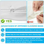 AMI PARTS 3 Pack Pool Cleaner Bags with Zipper, Universal Replacement Leaf Bags Fits for Po.laris 280 480 K13 K16