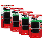 Tomcat Rat Snap Trap, for Home and Farm Use, Kills Rats, Removable Bait Cup, Easy-Set Features, 4-Pack