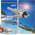 Pool Heater Repair Kit Includes Stack Flue Sensor, Thermistor & Switch for Pentair MasterTemp & Max-E-Therm Pool Heaters Replace# 42002-0024S, 42001-0053S, 42001-0060S, 42002-0025S, 42001-0063S