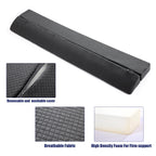HOMBYS Wedge Pillow Headboard for Bed Gap,Foldable Bed Wedge Gap Filler Full Size,Matterss Gap Filler,Multi Functional Bed Crack Pillow, Fill The Gap (0-7") Between Your Headboard and Mattress,Grey