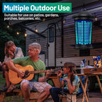 Bug Zapper Outdoor, Mosquito Zapper Indoor with 4000V High Powered, Electric Fly Zapper, Mosquito Killer Traps for Home, Kitchen, Backyard, Patio
