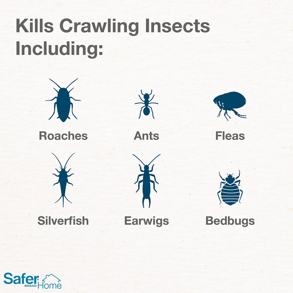 Safer Brand Safer Home SH5168 Ant & Crawling Insect Killer Diatomaceous Earth, Blue