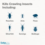 Safer Brand Safer Home SH5168 Ant & Crawling Insect Killer Diatomaceous Earth, Blue