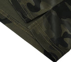 Men's Polo Shirts Short Sleeve Quick Dry Outdoor Golf Sports Shirts with Pocket Regular Polo T-Shirt Camo Army Green XL