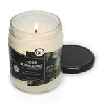 Siberian Fir Odor Eliminating Highly Fragranced Candle - Eliminates 95% of Pet, Smoke, Food, and Other Smells Quickly - Up to 80 Hour Burn time - 12 Ounce Premium Soy Blend