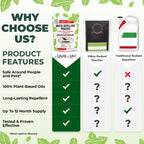 Mighty Mint Mouse Repellent Pouches – Peppermint, Castor Oil & Cinnamon Formula – Natural Indoor Deterrent for Mice and Rodents – Plant-Based, Long-Lasting Protection – 12 Count