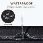 iBirdie Outdoor Waterproof Hot Tub Cover 88 x 88 inch fit 85 x 85 or 86 x 86 or 87 x 87 Square SPA 600D Heavy Duty Weatherproof Protectors Protective Cover Cap
