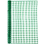 BOEN 2' x 25' Green Temporary Fencing, Mesh Snow Fence, Plastic, Safety Garden Netting, Above Ground Barrier, for Deer, Kids, Swimming Pool, Silt, Lawn, Rabbits, Poultry, Dogs