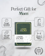 Mom's Life Story Journal (Hardcover): A Meaningful Keepsake for Mom to Share Her Journey and Memories, Book Includes 250+ Prompt Questions, Sentimental Mom Gifts Idea, Sentimental Gifts for Mom for Mother's Day, Birthday & Christmas
