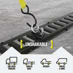 DC Cargo Mall Extra Heavy Duty Steel O-Ring (Pack of 10) 6000Lbs Break Strength - E Track Accessories Tie-Down Anchors for E-Track Tie-Down System