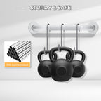 Grab Bars for Shower, 2 Pack 16-Inch Anti Slip Shower Handles for Elderly, Safety Shower Grab Bar, Stainless Steel Handicap Grab Bars for Bathroom (White 1" Diameter)