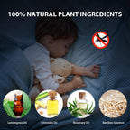 BugBai Mosquito Repellent Outdoor Patio, 240 PCS Natural Plant-Based Citronella Oil Incense Sticks Indoor Home Pet Family Safe, DEET Free Bug Insect Control Repellent for Yard Garden Camping Fishing