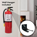 Kidde Fire Extinguisher for Commercial Use, 3-A:40-B:C, 17 Lbs., Refillable & Reusable, Hose & Wall Mount (Included)