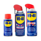 WD-40 Original Formula 3 Sizes Combo Kit: 3 OZ Mini Can, 8 OZ Smart Straw, and 12 OZ Smart Straw