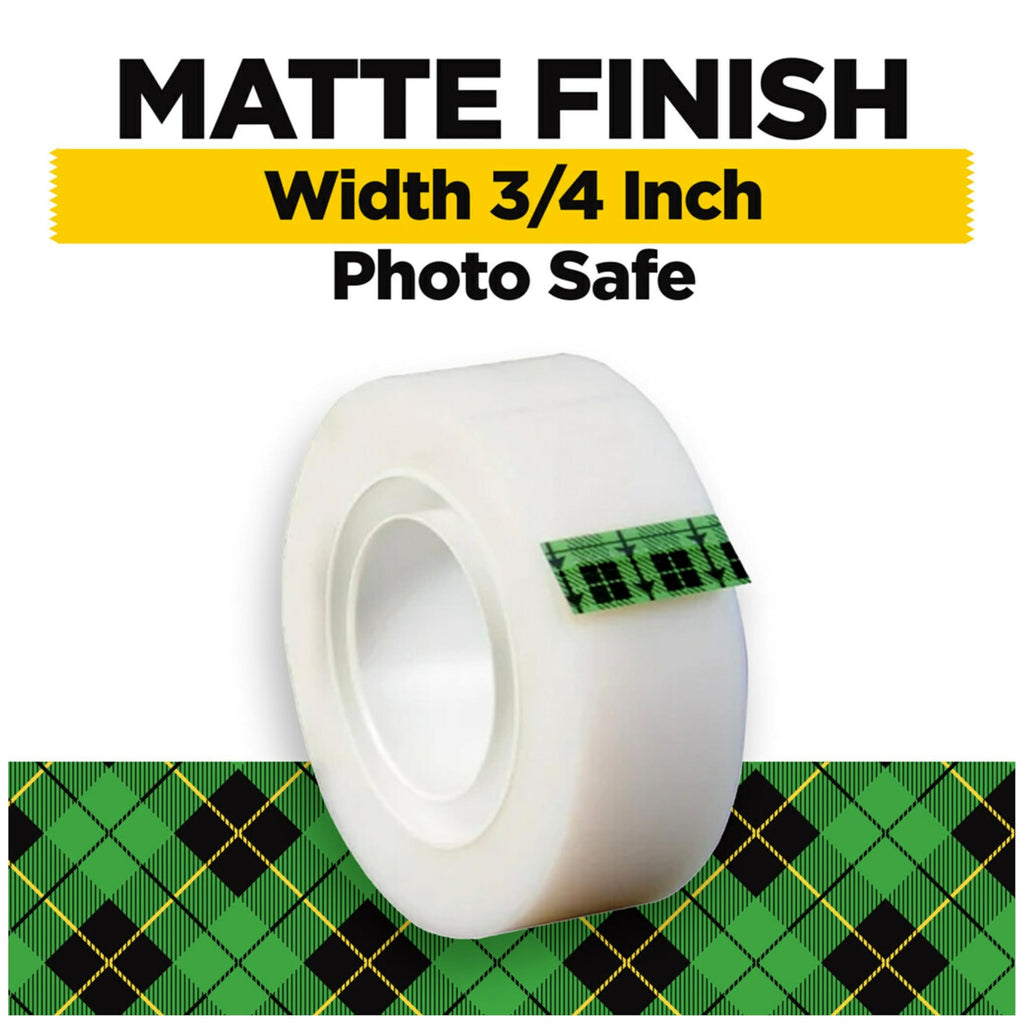 Scotch Magic Tape, Invisible, Back to School Supplies and College Essentials for Students and Teachers, 12 Tape Rolls, 3/4 x 1000 Inches