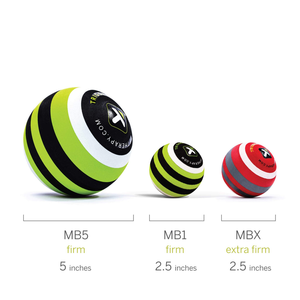 Trigger Point Performance TriggerPoint Foam Massage Ball for Deep-Tissue Massage, MBX Extra Firm (2.6-inch)