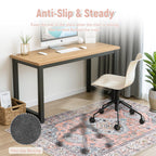 Anidaroel Desk Chair Mat for Hardwood Floor & Tile, 48"x60" Office Chair Mat for Hard Floors, Chair Rug for Rolling Chair, Low Pile Carpet Protector Mat for Office Chair, Easy to Roll