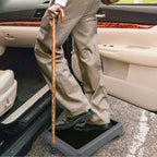 One Step Stool, Step Stool for Adults and Elderly, Non-Slip Step Platform Indoor and Outdoor, Portable Step Riser, Safety Step for Car, Bedside, Office, Shower, Stairs