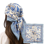 Womens Head Hair Scarf Like Satin Silk Scarf Sleeping Hair Wrapping Night 27.5"