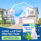 Rodent Mouse Repellent 24 Pack, Peppermint Oil Rat & Mice Repellent, Natural Moth Balls for Rodents Deterrent, Safe for Pets & Humans, Indoor & Outdoor Use, Keep Rodents Away from Garden & Home