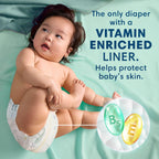 Pampers Pure Baby Diapers, Size 0 (>10 lbs), 76, Up to 100% Leakproof, Premium Hypoallergenic Soft Diapers