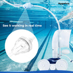 Hypolinx Upgraded Polaris Backup Valve Replacement G52 for Polaris Pool Cleaner 280, 180, 380, 480 — Transparent Case for Easy Inspection, High-Strength Gears, Crack-Resistant Durable Kit