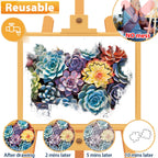 22 Pcs Dementia Products for Elderly Reusable Water Painting Toys Kit Flower Bird Dementia Alzheimer's Activities for Adults Seniors Dementia Toys Water Doodle Coloring Set Drawing Brush Game Gifts