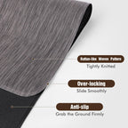 Blvornl Office Chair Mat for Hardwood Floor, 45"x 53" Desk Chair Mat for Hard Wood and Tile Floor, Large Anti-Slip Hard Floor Protector Rolling Chair Mat, PVC Mat Desk Rug for Office Home, Dark Grey