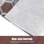 Shower Mat Non-Slip, Soft Comfort Bath Mat with Drainage Holes, PVC Loofah Massage Bathmat for Shower,Tub,Bathroom,Wet Areas, Quick Drying