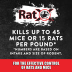 EcoClear Products 620102, RatX All-Natural Poison Free Humane Rat, Mouse, 3 lb. Bag