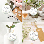 ZAGKOO Engagement Gifts for Couples - Gifts for Newly Engaged Couples - Engagement Gift for Her, Women, Friend, Fiancee - Happy Engagement, Just Engaged, Bride to Be - 2024 Christmas Ceramic Ornament