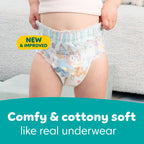Pampers Training Pants - Easy Ups Boys & Girls Bluey - Size 5T-6T, 84 Count, Children's Potty Underwear (Packaging May Vary)
