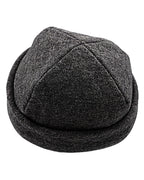 frihed. Sauna hat - Made of woolwalk - 100% Sheep's Wool - Premium Sauna Accessory for Men and Women - Flexible Size - Made in Germany (Basalt)
