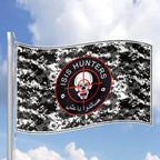 I Hunt ISIS Rats ISIS Hunter 3x5 feet Flag Banner Vivid Color Double Stitched Brass Grommets (ISIS Hunters #2)