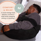 MOYOAMA Rotator Cuff Pillow with Pocket- Post Shoulder Surgery Pillow for Sleeping, Shoulder Pillow for Rotator Cuff, Frozen Shoulder Pillow for Shoulder Surgery Recovery, Post Surgery Shoulder Pillow