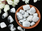 ZAICUS 1lb Rainbow Moonstone Tumbled Stones | Polished Crystals Healing | Natural Stones | Feng Shui | Chakra Balancing | Good Luck | Reiki Gift | Home Decor | Size 20-25 mm