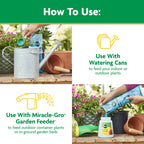 Miracle-Gro Water Soluble Bloom Booster Flower Food Fertilizer - 10-52-10 Formula for Annuals Perennials and Containers - Promotes Vibrant Flowers and Rich Color, 4 lbs.