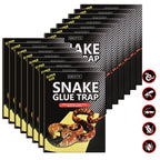 4 Pack 10" x 16" Large Snake Glue Traps with Enhanced Stickiness, Snake Rat Sticky Pad Board for House Indoor Outdoor, Sticky Glue Traps for Snakes, Mice, Rats, Easy to Set