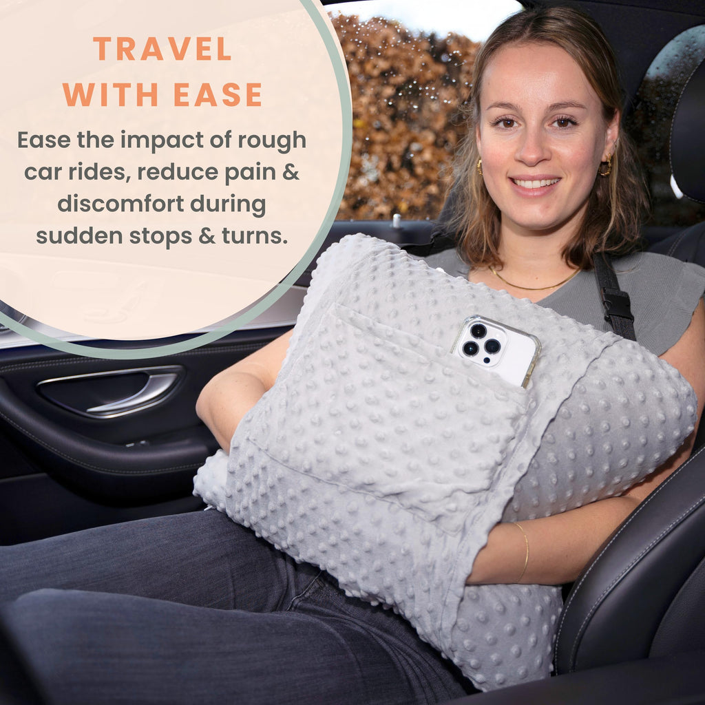 MOYOAMA Hysterectomy Pillow Post Surgery for Hysterectomy Recovery Must Haves- Surgery Pillow for Abdomen, Abdominal Pillow Post Surgery, Abdominal Surgery Recovery Pillow for Hysterectomy Gifts