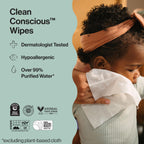 The Honest Company Hypoallergenic Multi-Use Baby Wipes for Sensitive Skin, Geo Mood, 288 Count