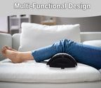 LovXtra Footrest with Acupressure Mat: FSA/HSA Eligible 2-in-1 Foot Rest for Work From Home, Office Under the Desk Accessories, Foot Massager, Acupuncture Pillow. Pain Relief for Feet Knee Heel & Back
