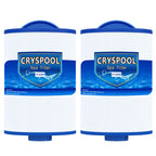 Cryspool® 06004 Filter Compatible with Artesian Spas 06-0014-12, PMA-R1/x268546 with Closed Handle(Not be Removed), 6CH-352, FC-0318, PAS40-F2M, 06-0055-12, 35 Sq. Ft Spa Filter Cartridge, 2 Pack