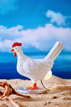 Lifelike Resin Chicken Egg Night Light with Color Box - Easter Egg Lamp for Birthdays and Christmas