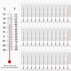 Maitys 50 Pcs Student Thermometers Mercury Free Science Thermometer School Supplies Boiling Point Thermometers for Classroom Teaching Tools