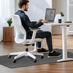 AiBOB Office Chair Mat for Hardwood Floor & Tile Floor, 36" x 48"Heavy Duty Computer&Desk Chair Mat for Rolling Chairs, Hard Floor Protector for Home Office