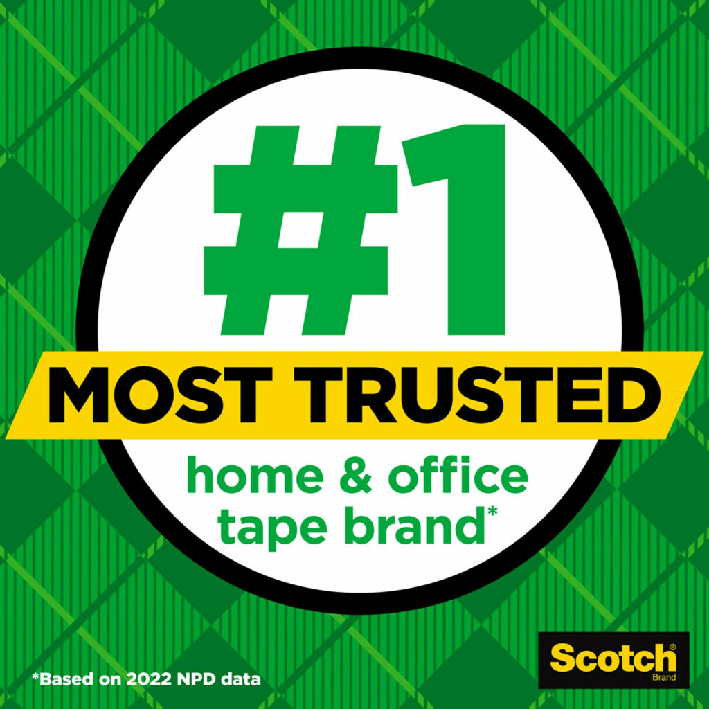 Scotch Magic Tape, Invisible, Home Office Supplies and Back to School Supplies for College and Classrooms, 24 Rolls