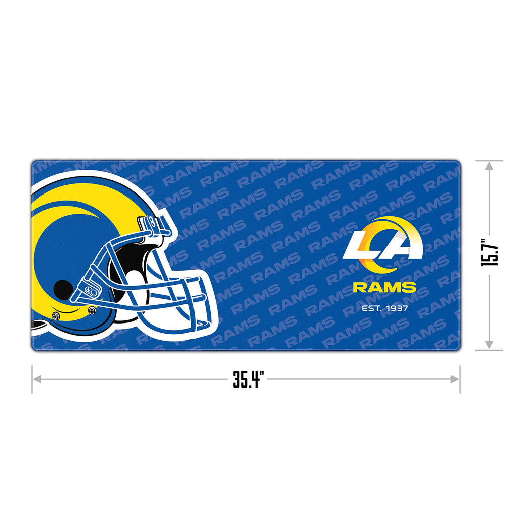 YouTheFan NFL Los Angeles Rams Logo Series Desk Pad
